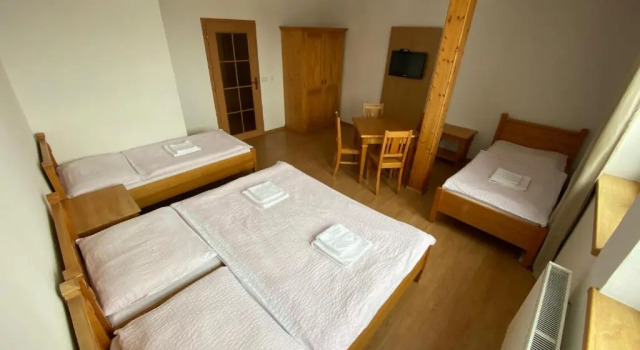 Трёхместный номер Standard с красивым видом из окна Hotel Zlatý Chlum