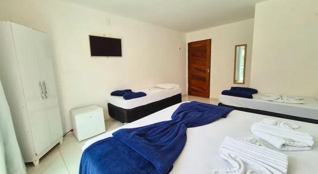 Четырёхместный номер Comfort Pousada Maresia Unique Beira Mar