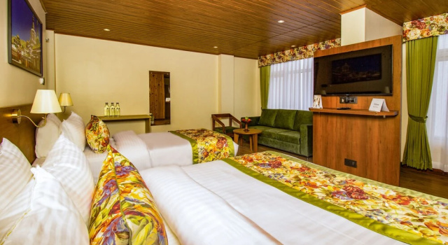 Трёхместный номер Premium Mount Lungta Boutique Hotel & Spa