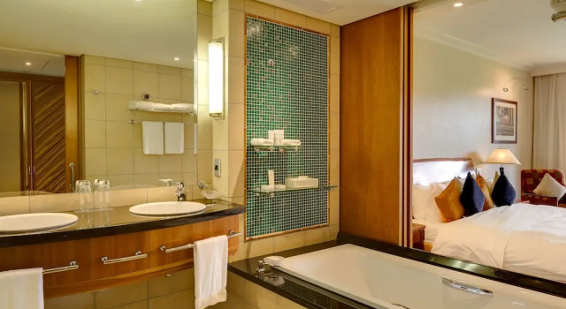 Двухместный номер Deluxe с балконом и с красивым видом из окна Arabella Hotel, Golf and Spa