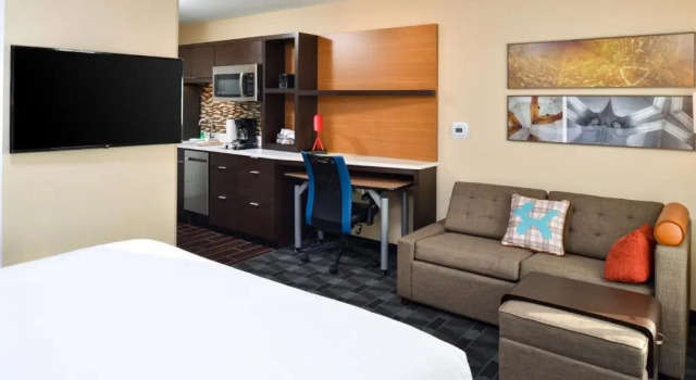 Студия TownePlace Suites by Marriott Detroit Belleville