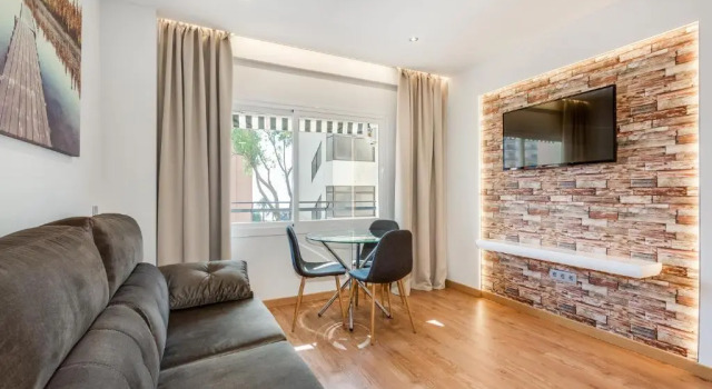 New 1 BR apartement on the sea in Marbella., Забронировать Апартаменты/квартира Марбелья Коста-дель-Соль, рядом с Городской театр Марбельи