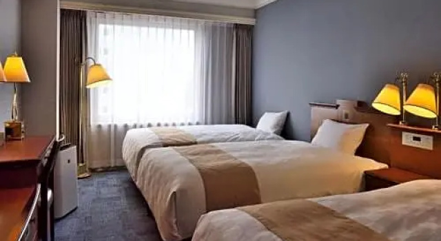 Трёхместный номер Standard The OneFive Garden Kurashiki