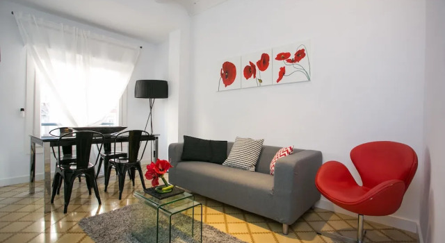 Апартаменты с 3 комнатами Beautiful Sagrada Familia Apartment