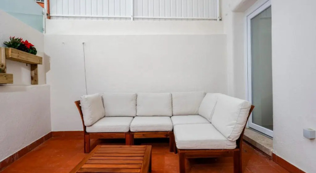Апартаменты c 1 комнатой 7ti7 Telhal apartment with a lovely Backyard