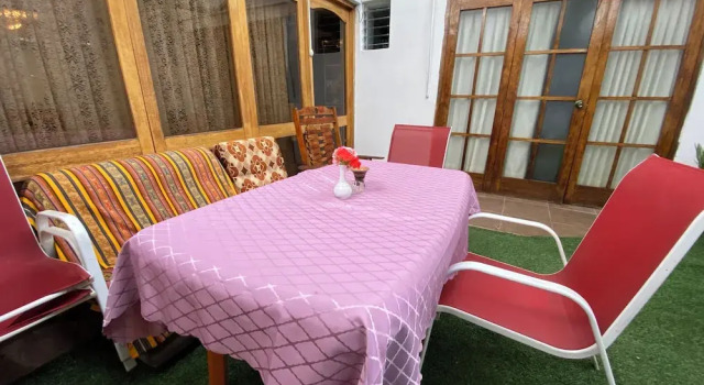 Standardowy dwuosobowy rodzinny pokój z widokiem na ogród Amira's House Cusco