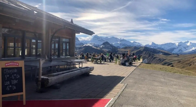 Студия 1-room apartment * directly by the cable car * Bernese Alps