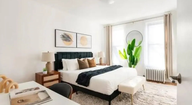 444-2e Modern 2BR Hell s Kitchen, Забронировать Апартаменты/квартира Апартаменты Нью-Йорка, рядом с Театр имени Эля Гиршфельда, Апартаменты/квартира