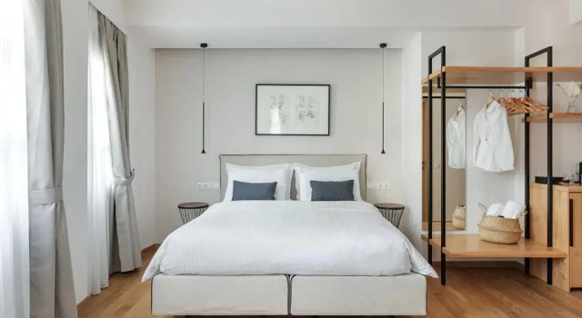 Двухместный номер Deluxe Petrou Suites
