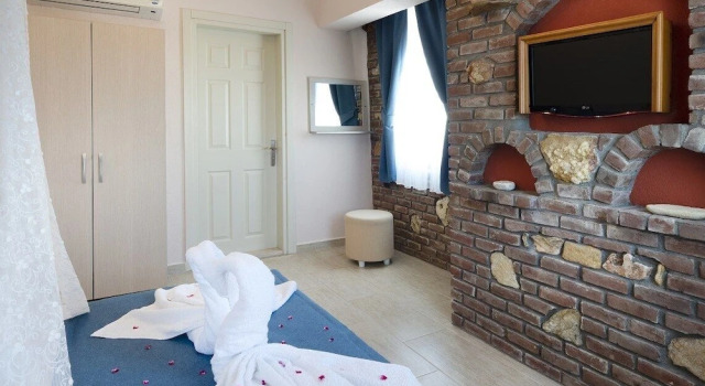 Deluxe pokoj Begonvil Hotel Bozcaada