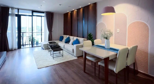 Апартаменты с 2 комнатами 9Trip Stay in Dalat Center Residence - 4 Star Service Apartment