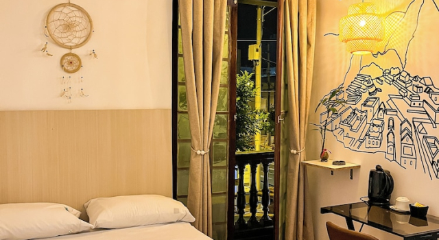 Двухместный номер Standard с красивым видом из окна Hostel Prada