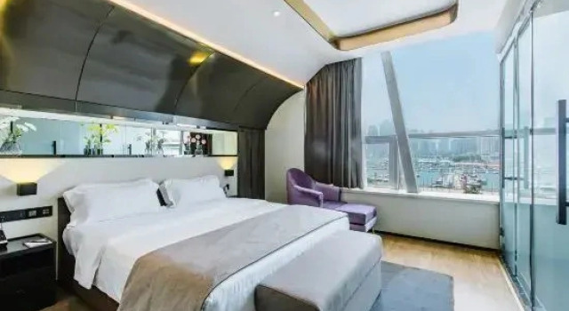 Люкс Дуплекс с 2 комнатами с видом на море Kunlun Gloria Seaview Resort