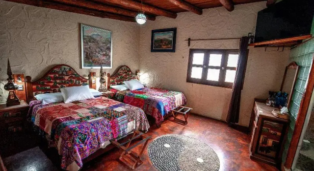 Четырёхместный люкс Hotel Hacienda Tepetlcalli 1870 Museo & Spa