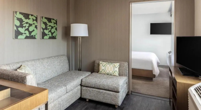Двухместный полулюкс c 1 комнатой с видом на город Element by Marriott New York Times Square West