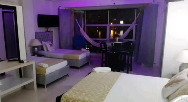 Студия E2TL Apartamento Basico cerca al Mar con Aire Acondicionado y WiFi