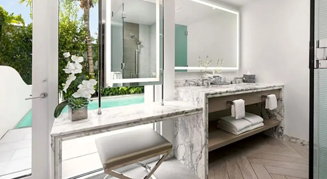 Двухместный люкс с балконом H2O Suites- Adults Only