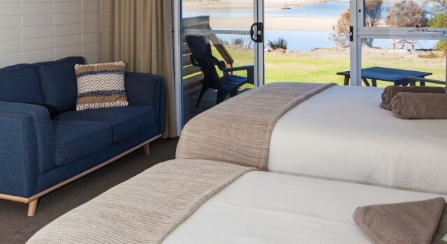 Pelican Sands Scamander, Book Lejlighedshotel Scamander Tasmanien, nær Steels Beach