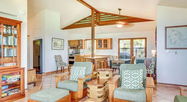 Ocean-view Bungalow: Walk to Pebbles Beach!, Забронировать Дом для отпуска Кэптайн Кук Остров Гавайи