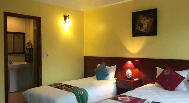 Трёхместный номер Deluxe с видом на горы Anise Sapa Hotel