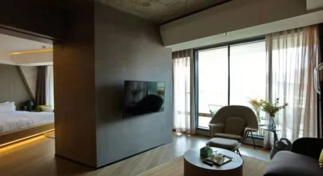Люкс Zaizhihe·Manjiang Luyuan Vacation hotel