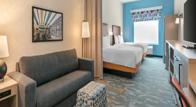 Четырёхместная студия Home2 Suites By Hilton Somerset, Ky