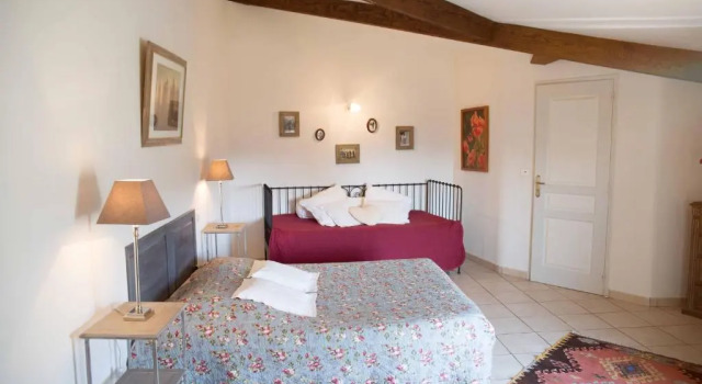 Двухместный номер Standard с видом на горы Campagne de la source St Martin B&B