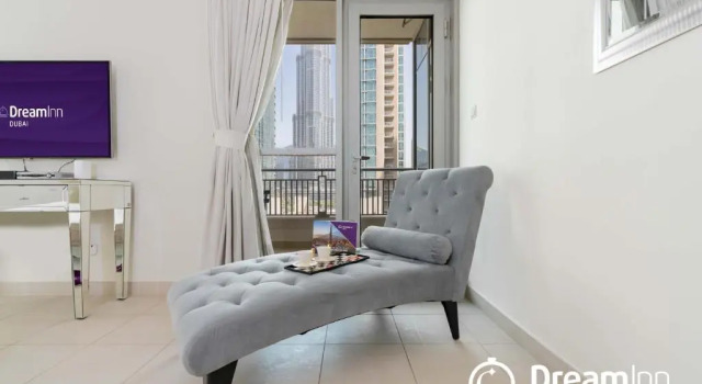 Элегантные апартаменты в сердце даунтауна с 2 комнатами Dream Inn Dubai -Boulevard Central