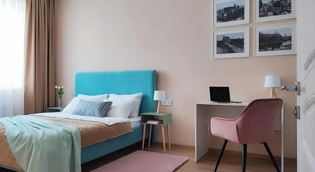SpatiNaKrovati apartments on Oktyabrskaya Street, Book Apartment Kaliningrad Kaliningrad Region
