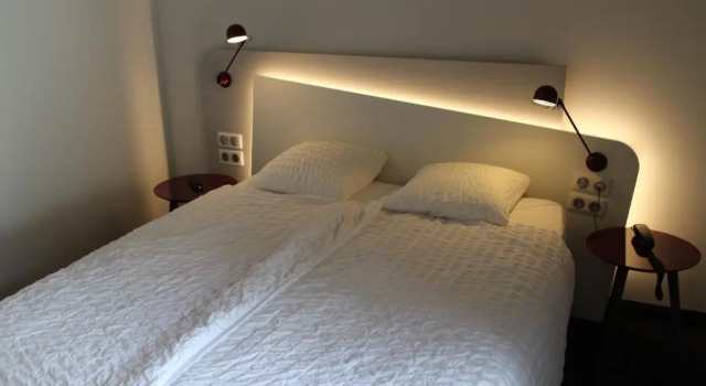 Superior Double room Logis Hôtel Restaurant Au Lion Rouge