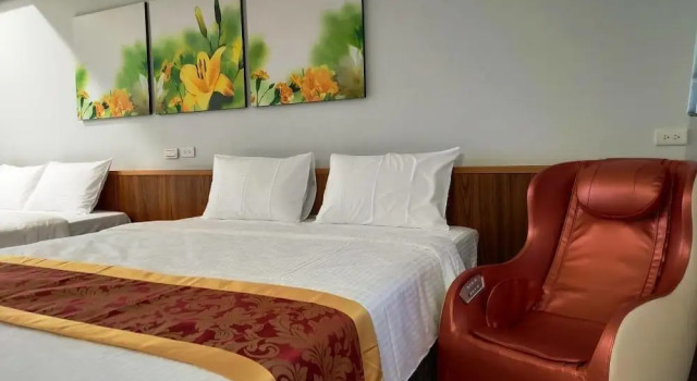 Camera quadrupla Standard con balcone e con vista mare Apause Hotel