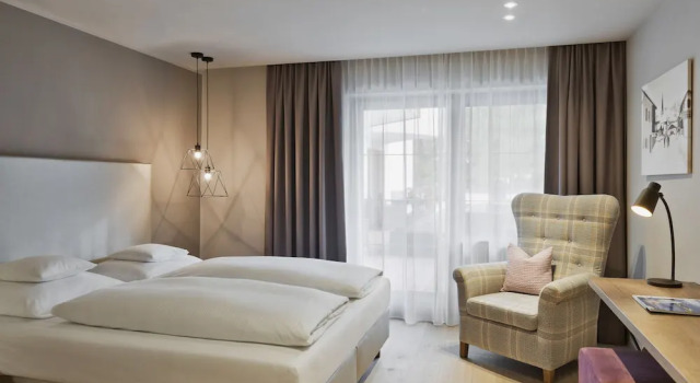 Двухместный номер Standard с балконом Natur & Spa Hotel Lärchenhof