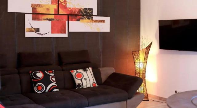 Appartement T4 centre-ville, plage à 5 min à pied, Rezervasyon Daire Mimosa Road otoparklı oteller, Otopark