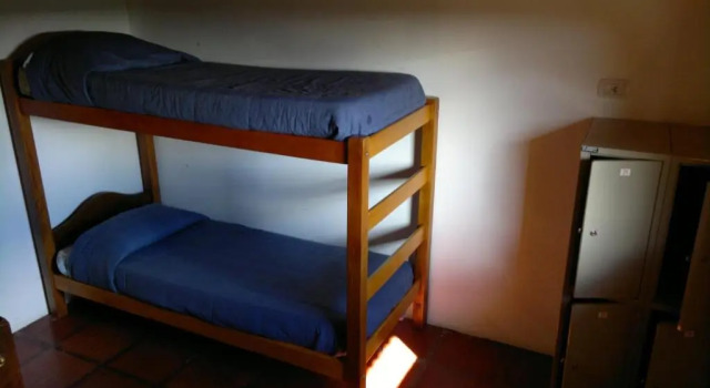 Кровать в общем номере Calafate Hostel