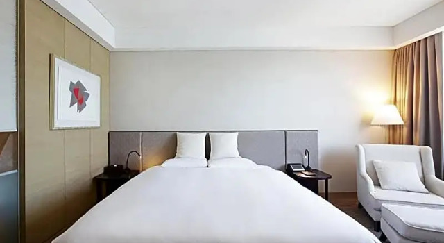 Номер Deluxe с видом на гавань Geoje Samsung Hotel