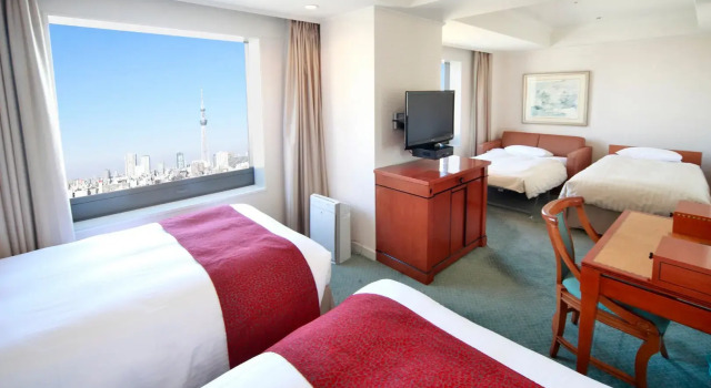 Семейный номер Deluxe Hotel East 21 Tokyo