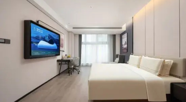 Двухместный люкс Premier Atour Hotel Shijiazhuang Chang'an Wanda Zhaohui Bridge
