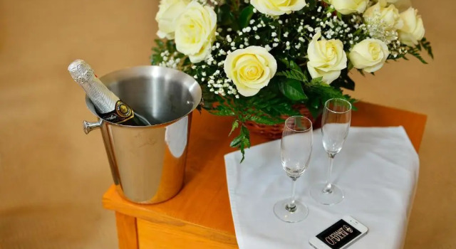 Standardowy dwuosobowy pokój O'Azamat Hotel