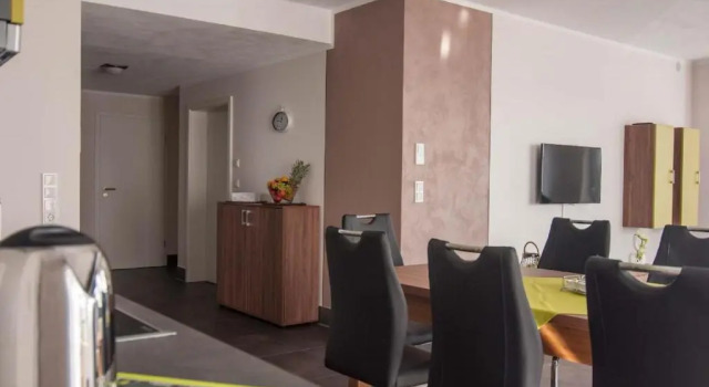 Lejlighed med altan Komfortable Apartment-Wohnung