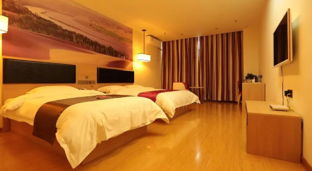 Двухместный номер Superior Thank Inn Hotel Ningxia Yinchuan Xixia District Tongxin Road