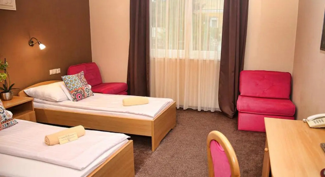 Четырёхместный номер Superior ALFA Hotel & Wellness Miskolctapolca
