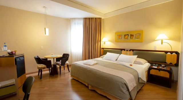 Двухместный номер Premium Golden Tower Pinheiros by Fênix Hotéis