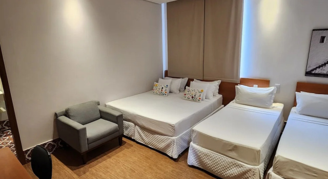 Четырёхместный номер Comfort Hotel Estilo de Minas