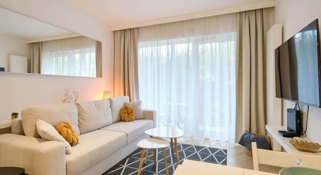 Apartamenty Sun & Snow Na Wydmach, Rezerwuj Apartament Hotele w Wolin Island z parkingiem, Parking