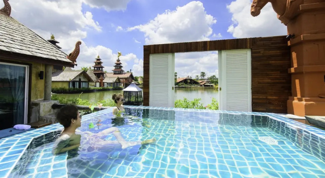 Семейная вилла с балконом Ammata Lanta Resort