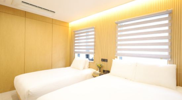 Двухместный люкс Busan Seomyeon Nestly Hotel
