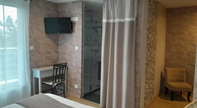 Двухместный номер Standard с балконом Chambre dhôtes Les Bruyères
