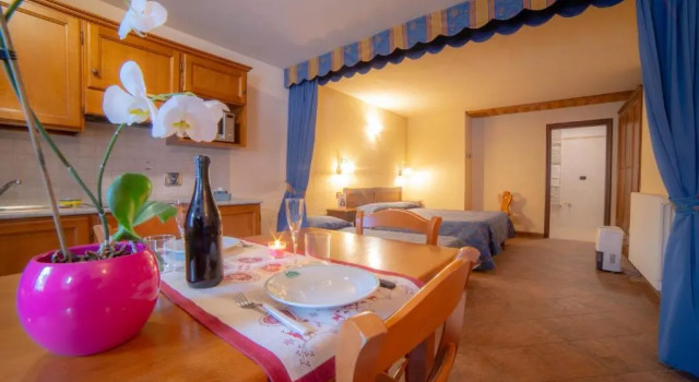 Студия Family Apartments Le Chalet