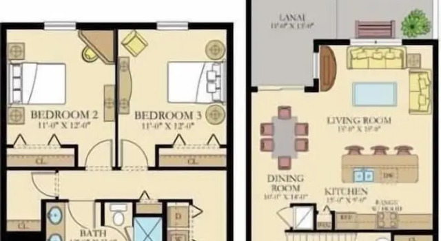 Номер Standard 8981 CC 4bed Private Pool 10 Guests Champions Gate
