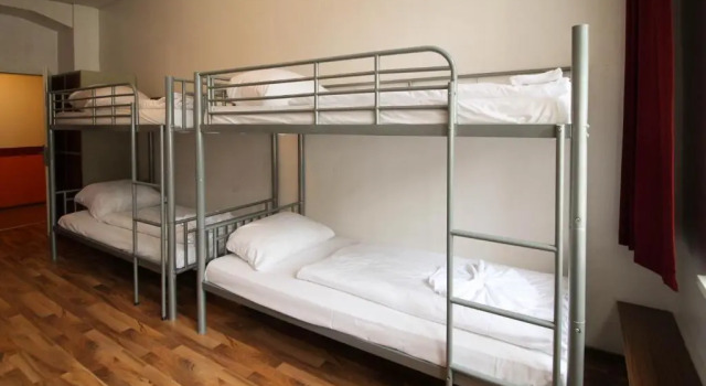 Кровать в общем номере Metropol Hostel Berlin
